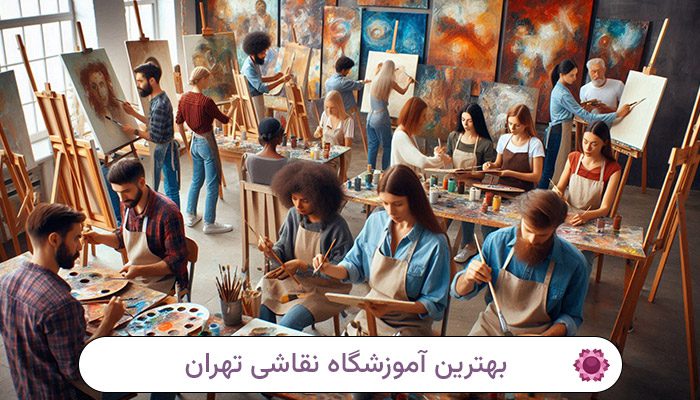 بهترین آموزشگاه نقاشی در تهران + آدرس و شماره تماس 1 بهترین آموزشگاه نقاشی تهران