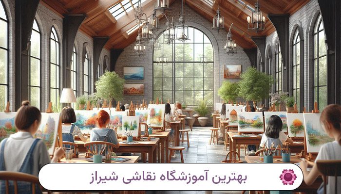 بهترین آموزشگاه نقاشی شیراز