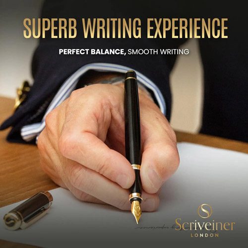 بهترین مارک خودنویس برای امضا، خوشنویسی و نوشتن 7 خودنویس-Scriveiner-Fountain-Pen