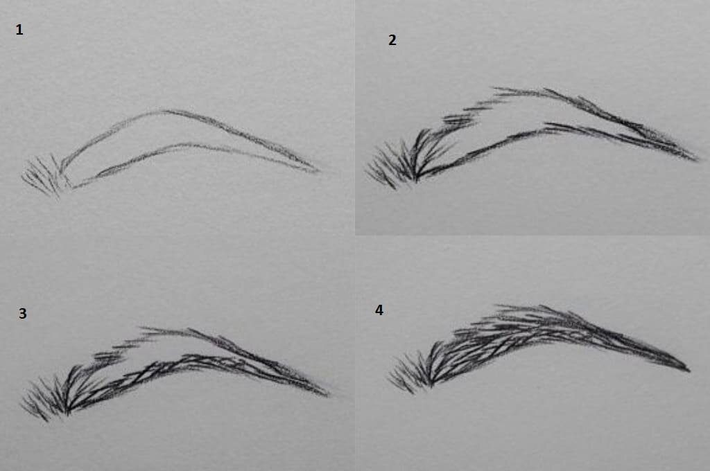 طراحی ابرو