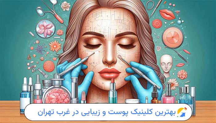 بهترین کلینیک پوست و زیبایی در غرب تهران