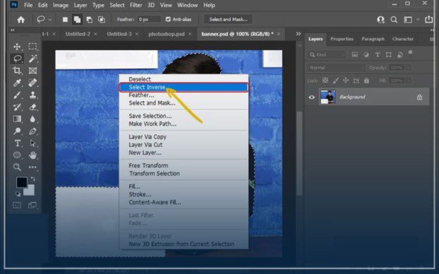 ابزار Object Selection Tool 2