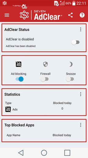 اپلیکیشن Adclear