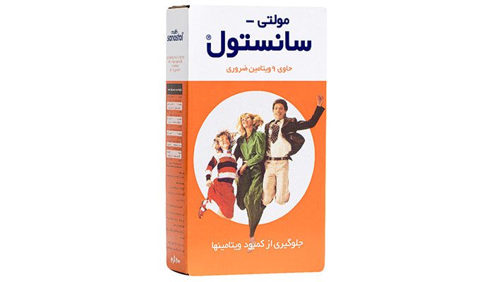 بهترین شربت خارجی برای تقویت سیستم ایمنی بدن کودکان 9 شربت مولتی سانستول (200 گرمی)