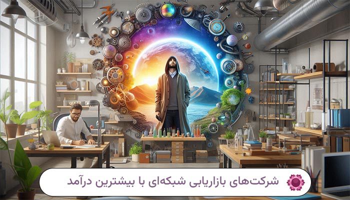 شرکت‌های بازاریابی شبکه‌ای با بیشترین درآمد