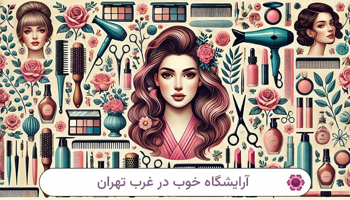 آرایشگاه خوب در غرب تهران
