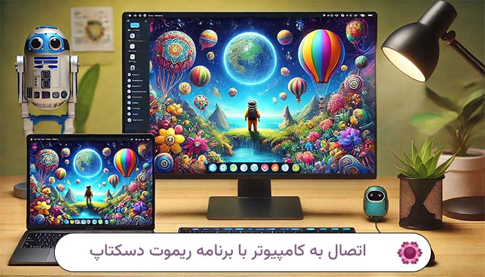 آموزش اتصال به کامپیوتر با برنامه ریموت دسکتاپ
