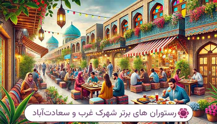 رستوران برتر شهرک غرب و سعادت‌آباد