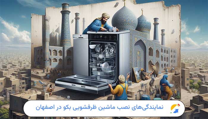 نمایندگی‌های نصب ماشین ظرفشویی بکو در اصفهان