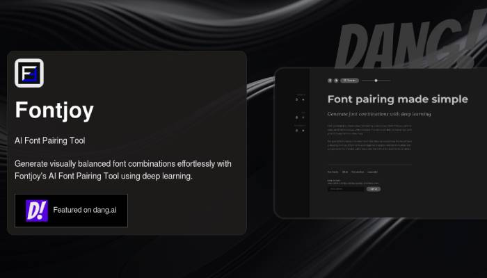 هوش مصنوعی Fontjoy