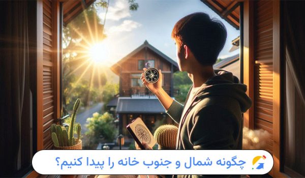چگونه شمال و جنوب خانه را پیدا کنیم؟