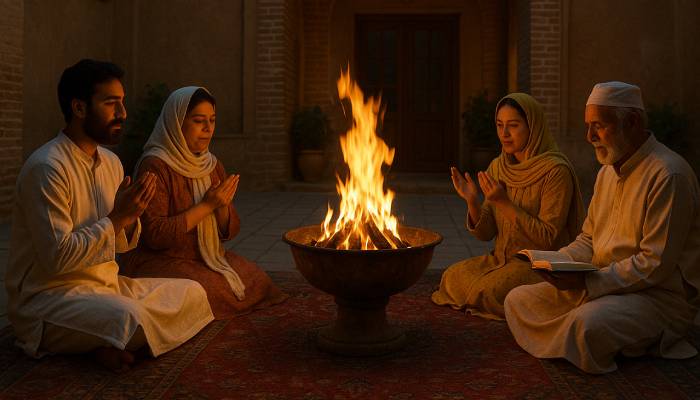 آداب جشن دی‌گان