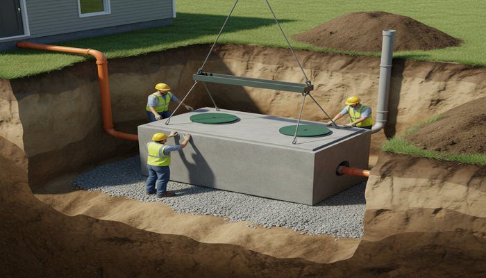 سپتیک تانک چیست؟ 4 مراحل نصب سپتیک تانک به زبان ساده