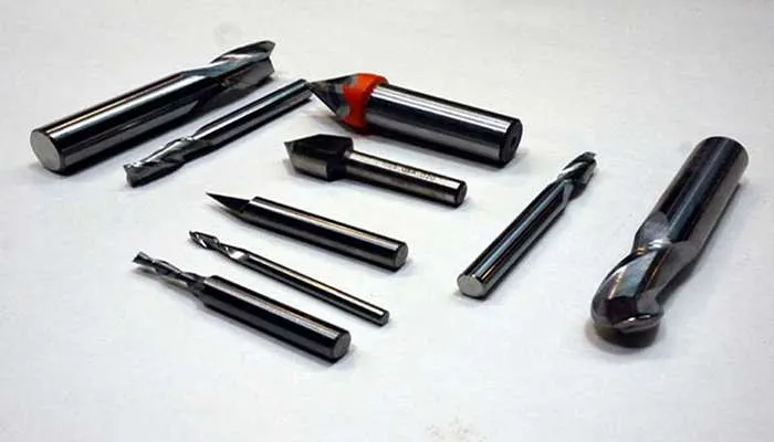 انواع تیغ cnc چوب 3 تیغ برش مورب (Chamfer Bit)