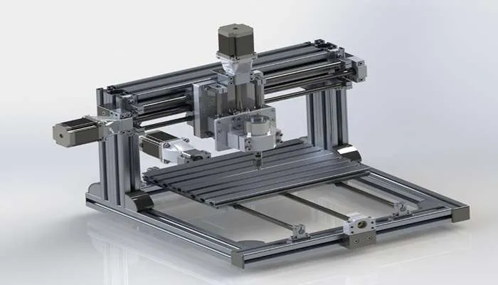 ابعاد دستگاه cnc چوب 3 ابعاد میز کار و محدوده حرکتی محورها