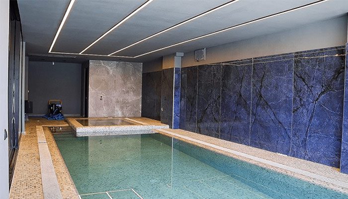 ساخت استخر با سازه بتنی پیش ساخته