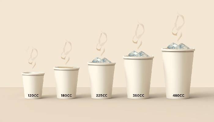 اهمیت انتخاب سایز مناسب لیوان کاغذی