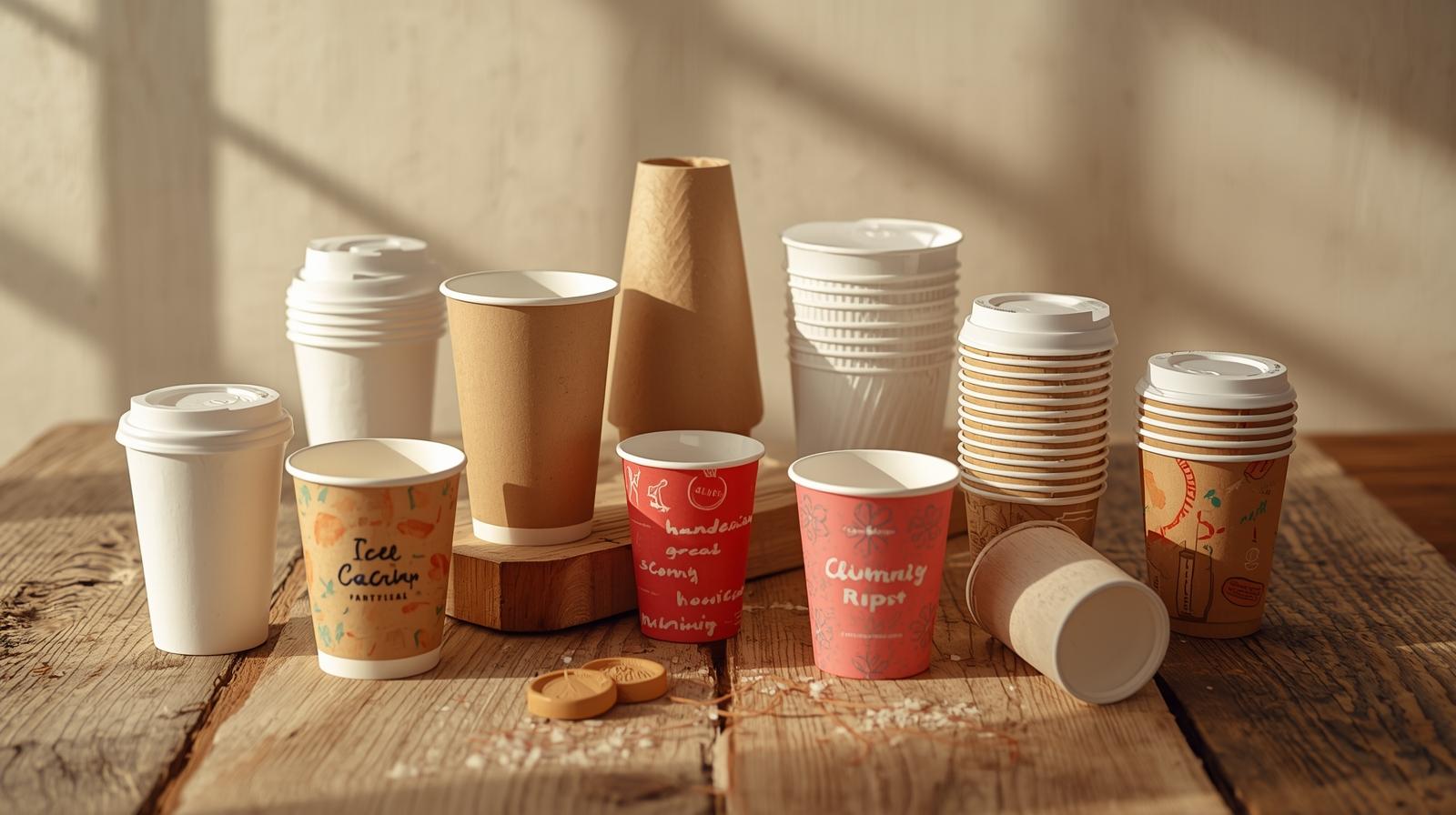 انواع لیوان کاغذی و راهنمای انتخاب بهترین مدل 4 انواع لیوان کاغذی از نظر کاربرد