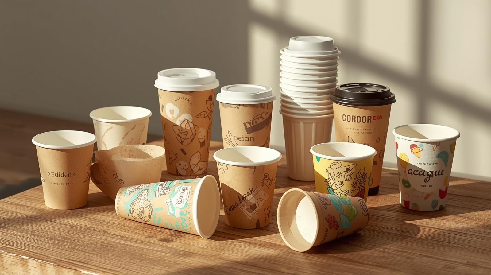 انواع لیوان کاغذی و راهنمای انتخاب بهترین مدل 3 انواع لیوان کاغذی بر اساس ساختار