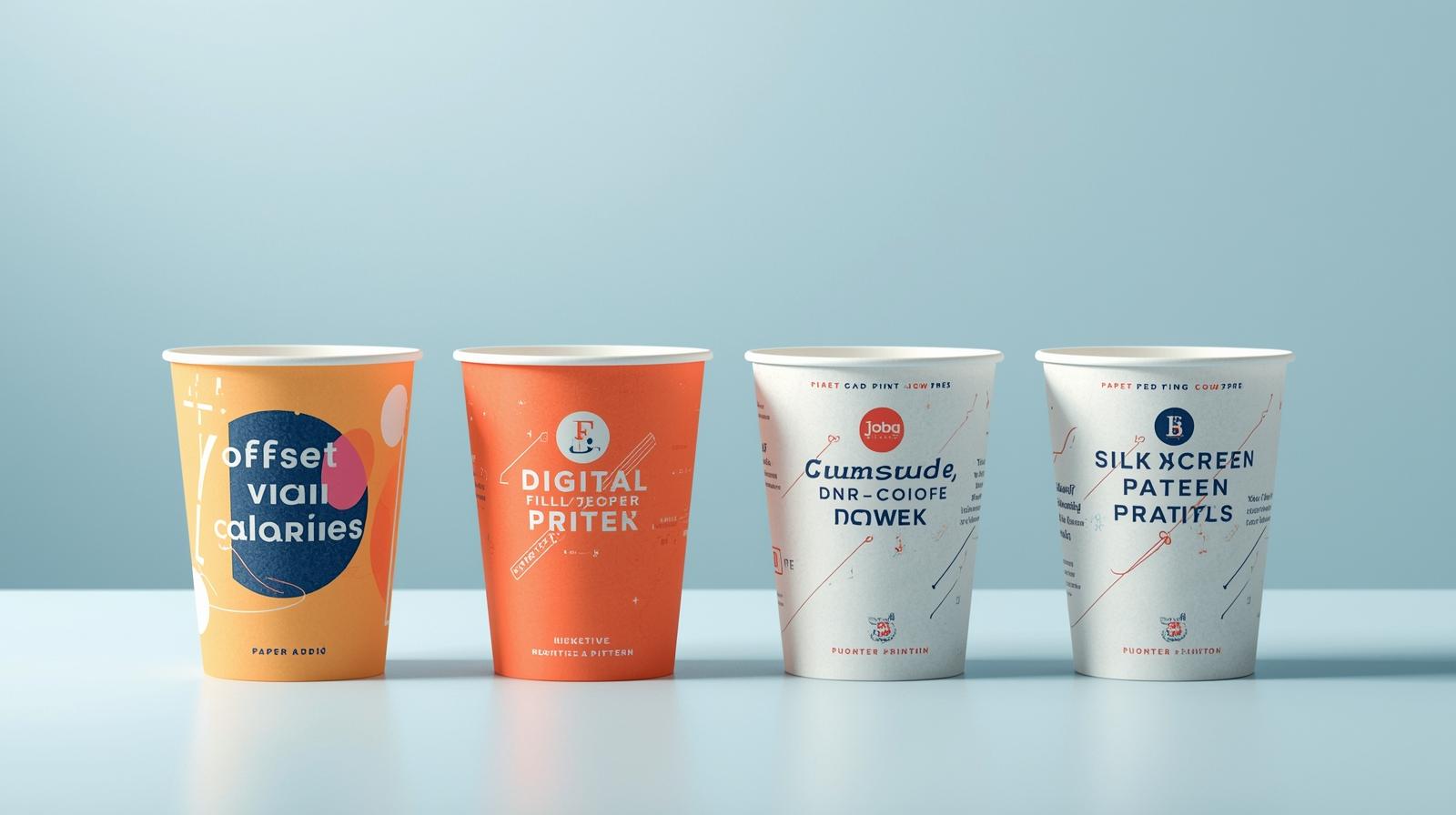 سایزهای بزرگ لیوان کاغذی