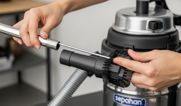 نحوه بستن برس جاروبرقی سپاهان