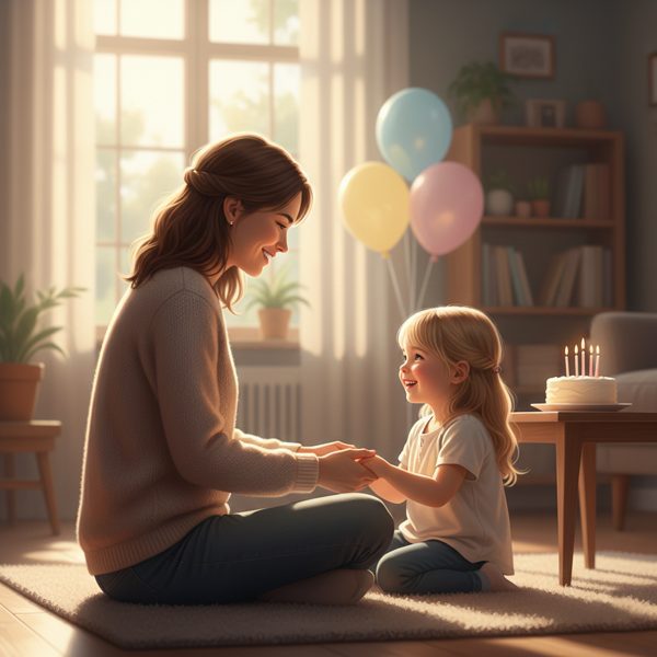 متن تبریک تولد دخترم احساسی و عاشقانه
