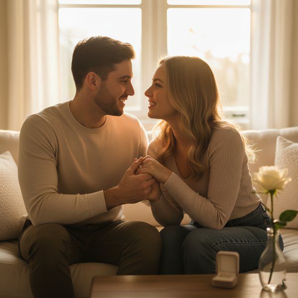 گلچین زیباترین پیامهای تبریک نامزدی ۱۴۰۴ | جملات ناب (مناسب استوری) 4 متن تبریک نامزدی عاشقانه و احساسی