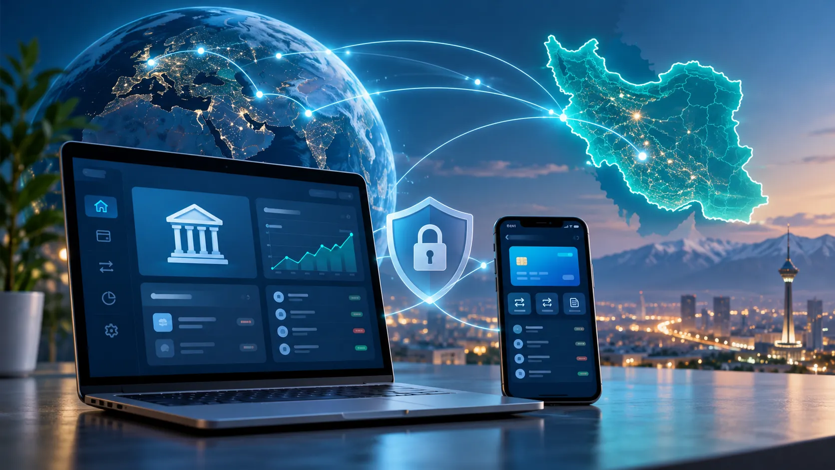 اینترنت بانک آینده در خارج از کشور
